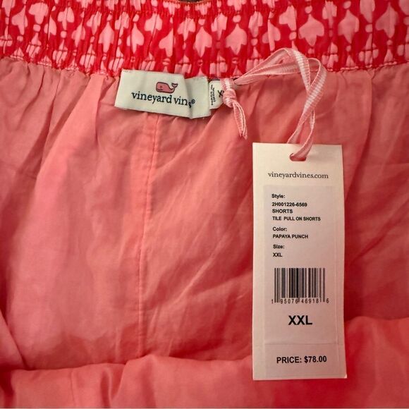 Vineyard Vines Tile Pull On Shorts New - Picture 2 of 4